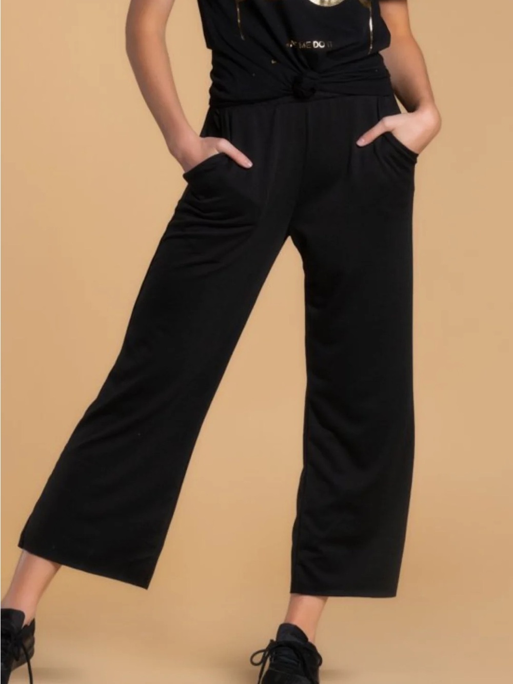 BRIGITTE BRIANNA VALLEY SWEATS made in USA NWT SIZE L